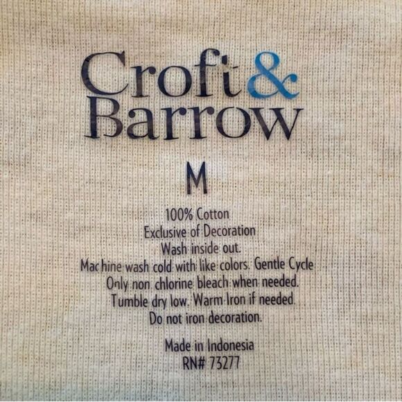 Croft & Barrow & Karen Scott Floral Yellow Top,
Elastic Waist Pull On Shorts M/8 - Picture 4 of 15